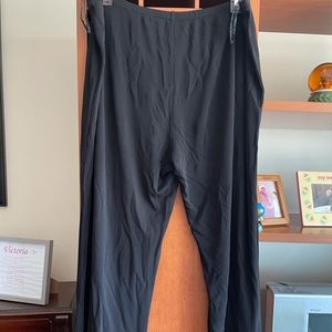 Simple comfortable black pant 2X